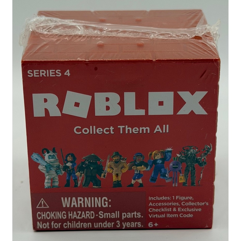 Roblox Action Series 4 Mystery Cube Sealed